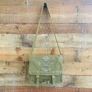 Kenta Los Angeles Army Bag w Crystal